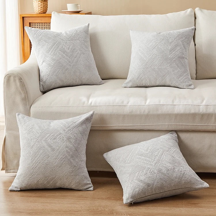 Chenille Throw Pillow Case | Unique Luxury Design