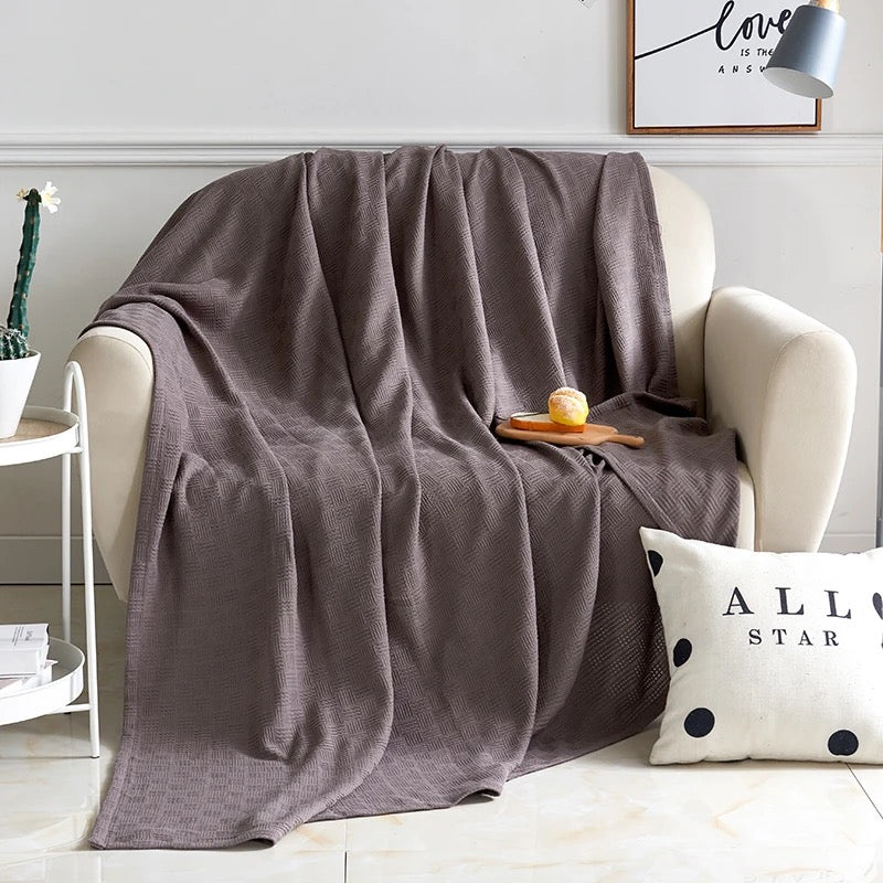 ALIF Households | Waffle Blanket