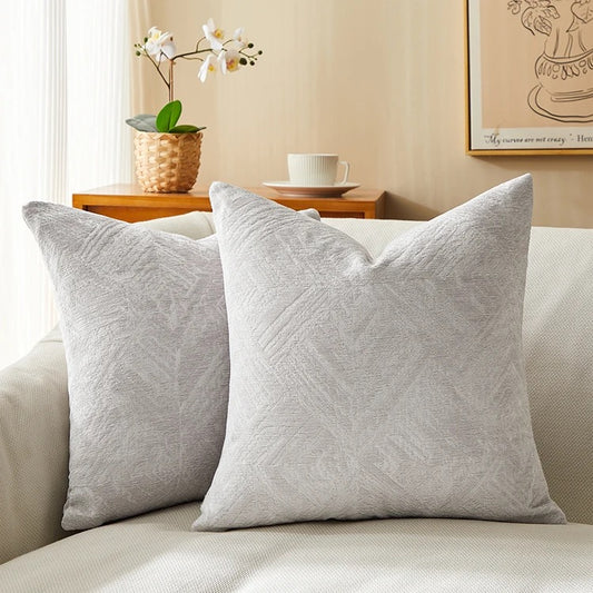 Chenille Throw Pillow Case | Unique Luxury Design