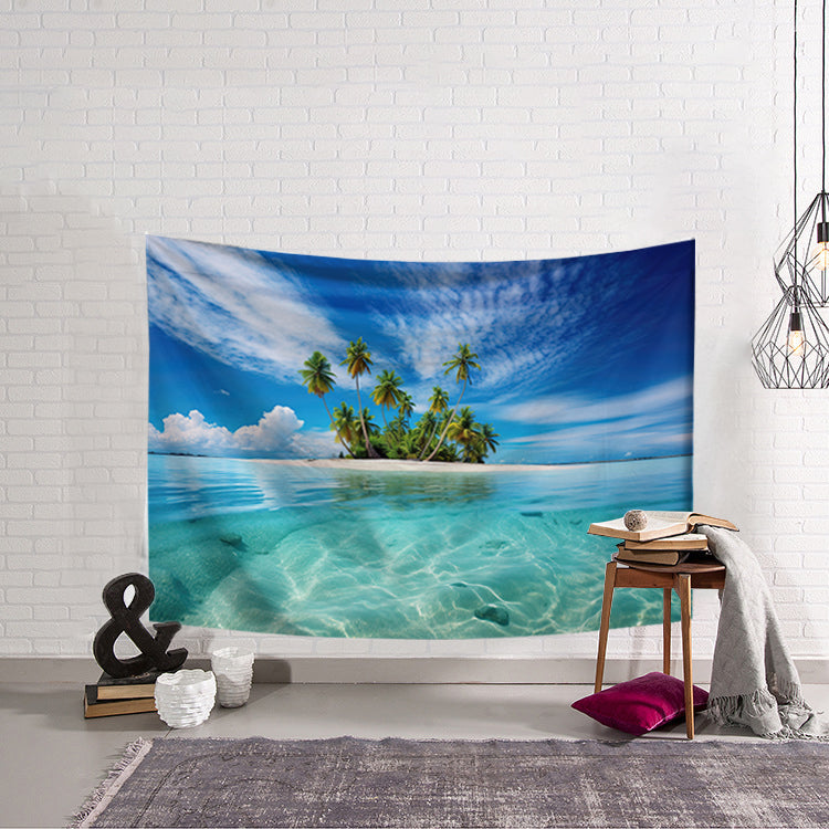 Beach's Island  | Tapestry | Wall Art (Decor)